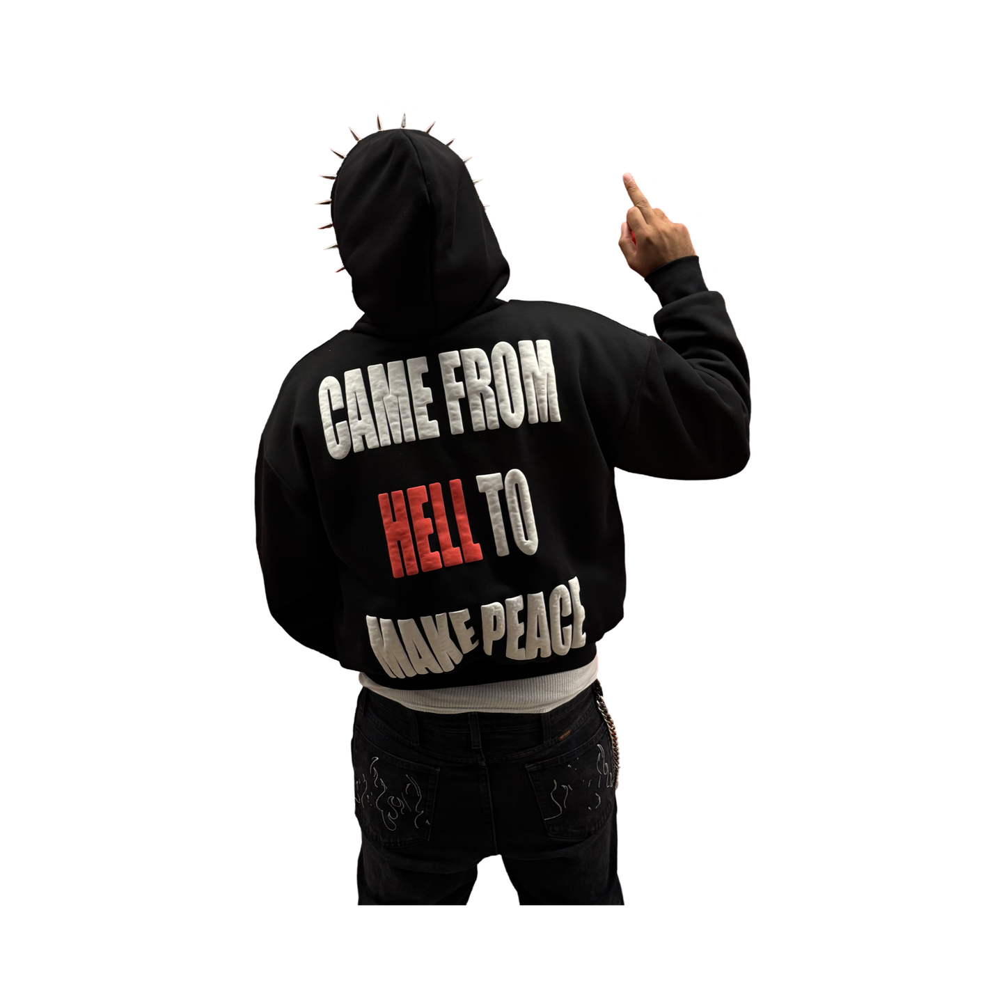 Spiked Pullover