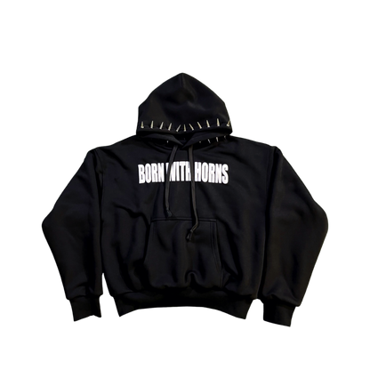 "FROM HELL" SPIKED PULLOVER