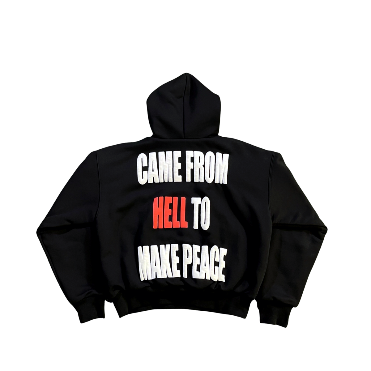 "FROM HELL" SPIKED PULLOVER